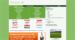 Desktop Screenshot of farmar.sk