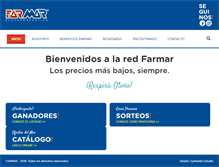 Tablet Screenshot of farmar.com.ar